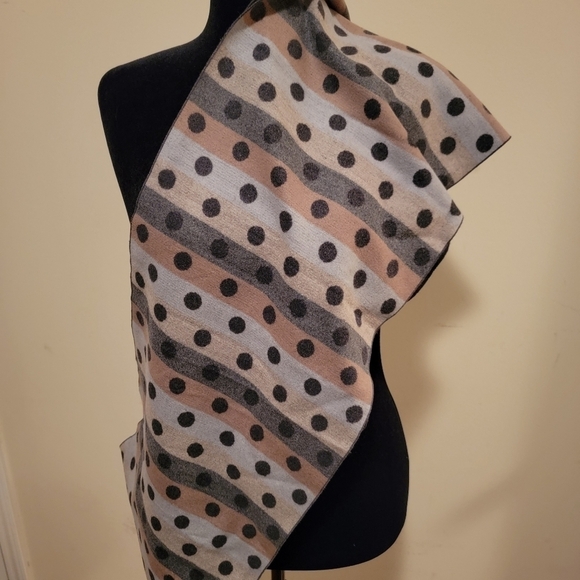 Reversible Polka Dot Infinity Scarf - Picture 4 of 4